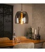 HELDR! Design-Pendelleuchte Gialli 1L - Rauchglas