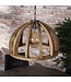HELDR! Industrielle Pendelleuchte Icaro Ø60 cm - Mangoholz
