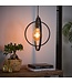 HELDR! Industrielle Pendelleuchte Riola - Charcoal