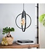 HELDR! Industrielle Pendelleuchte Riola - Charcoal