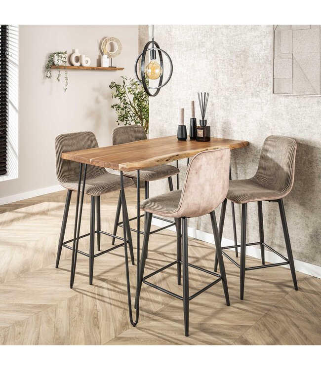 HELDR! Industrielle Pendelleuchte Riola - Charcoal