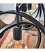HELDR! Industrielle Pendelleuchte Riola II 3L - Charcoal