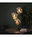 HELDR! Design-Pendelleuchte Cella 3L - Chrom