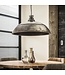 HELDR! Industrielle Pendelleuchte Leona Ø80cm - Altsilber