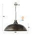 HELDR! Industrielle Pendelleuchte Leona Ø80cm - Altsilber