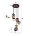 HELDR! Industrielle Pendelleuchte Levara 6L - Multicolor