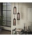 HELDR! Industrielle Pendelleuchte Piero 3L - Rauchglas