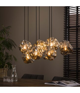 Heldr Pendelleuchte Cella 7L - Chrom