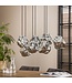 HELDR! Design-Pendelleuchte Cella 7L - Chrom