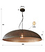 HELDR! Industrielle Pendelleuchte Ciro Ø90cm - Antikbronze