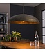 HELDR! Industrielle Pendelleuchte Nola Ø90cm - Antikbronze