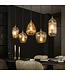 HELDR! Design-Pendelleuchte Nova 5L - Transparent Glas