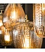 HELDR! Design-Pendelleuchte Nova 5L - Transparent Glas