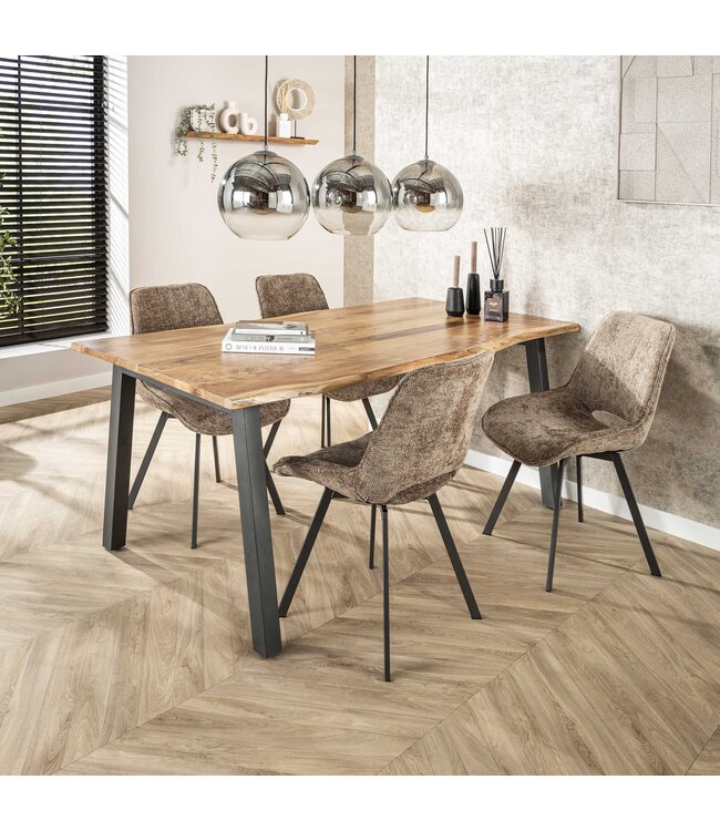 HELDR! Design-Pendelleuchte Sava 3L - Rauchglas/Transparent