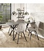 HELDR! Design-Pendelleuchte Sava 3L - Rauchglas/Transparent