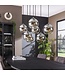 HELDR! Design-Pendelleuchte Sava 7L - Rauchglas/Transparent