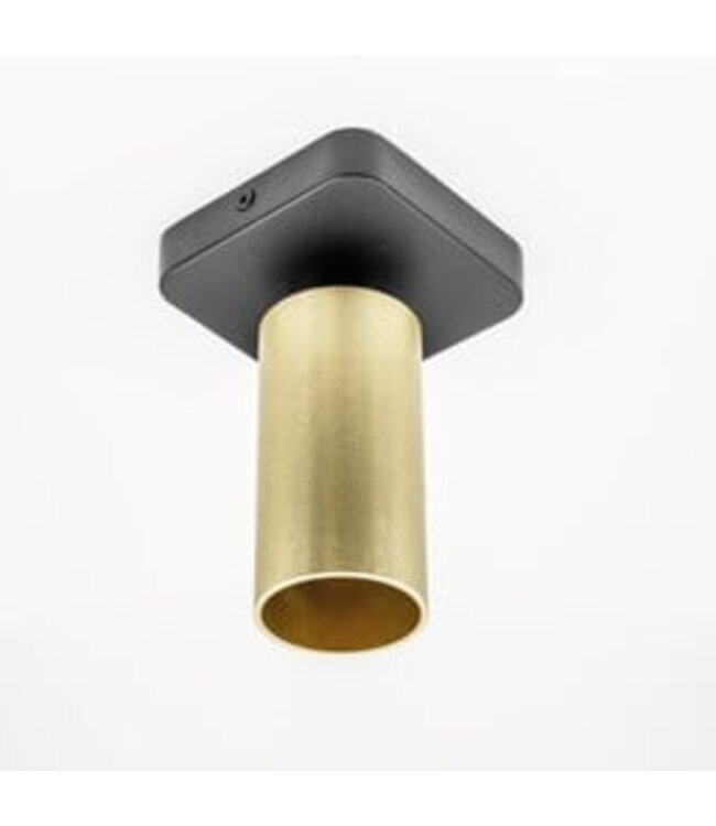 HELDR! Industrieller Deckenstrahler Ivy 1L - Schwarz/Gold
