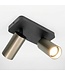 HELDR! Industrieller Deckenstrahler Ivy 2L - Schwarz/Gun Metal