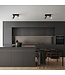 HELDR! Industrieller Deckenstrahler Ivy 2L - Schwarz/Gun Metal