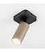 HELDR! Industrieller Deckenstrahler Ivy 1L - Schwarz/Champagner