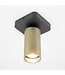 HELDR! Industrieller Deckenstrahler Ivy 1L - Schwarz/Antikbronze