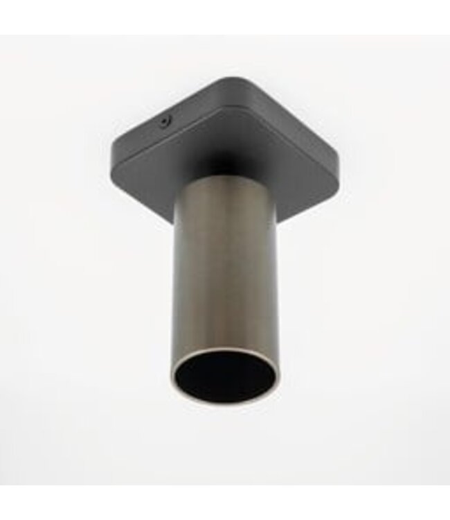 HELDR! Industrieller Deckenstrahler Ivy 1L - Schwarz/Gun Metal