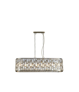 Searchlight Pendelleuchte Bijou 8L - Bronze/Champagner