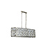 Searchlight Moderne Pendelleuchte Bijou 8L - Bronze/Champagner