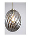 Searchlight Design Pendelleuchte Whirl 1L - Gold/Rauchglas