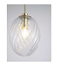 Searchlight Design Pendelleuchte Whirl 1L - Gold/Klar