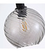 Searchlight Design Pendelleuchte Radiance 1L - Schwarz/Rauchglas