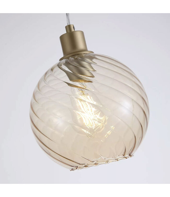 Searchlight Design Pendelleuchte Radiance 1L - Gold/Champagner