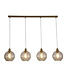 Searchlight Design Pendelleuchte Radiance 4L - Gold/Champagner