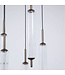 Searchlight Design LED Pendelleuchte Cattail 8L Rund - Latte/Klar