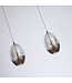 Searchlight Moderne LED Pendelleuchte Seeds 4L - Latte/Champagner