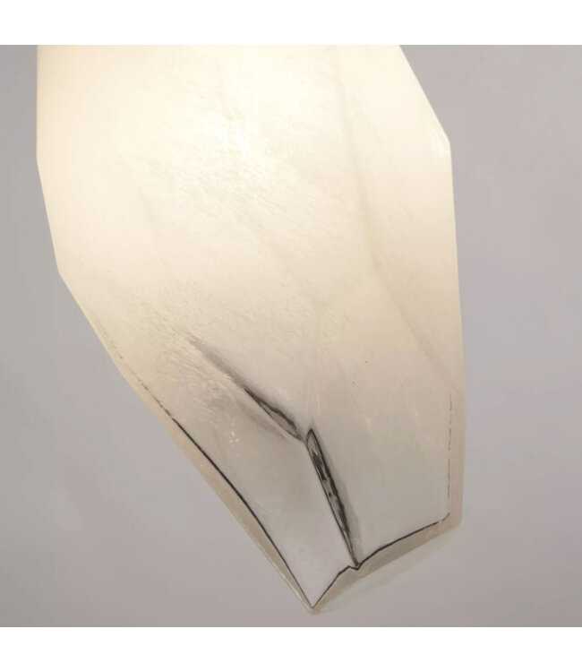 Searchlight Luxuriöse Pendelleuchte Rocky 5L - Gold/Rauchglas