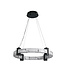Searchlight Moderne LED Pendelleuchte Moonbeam 1L - Schwarz/Marmor