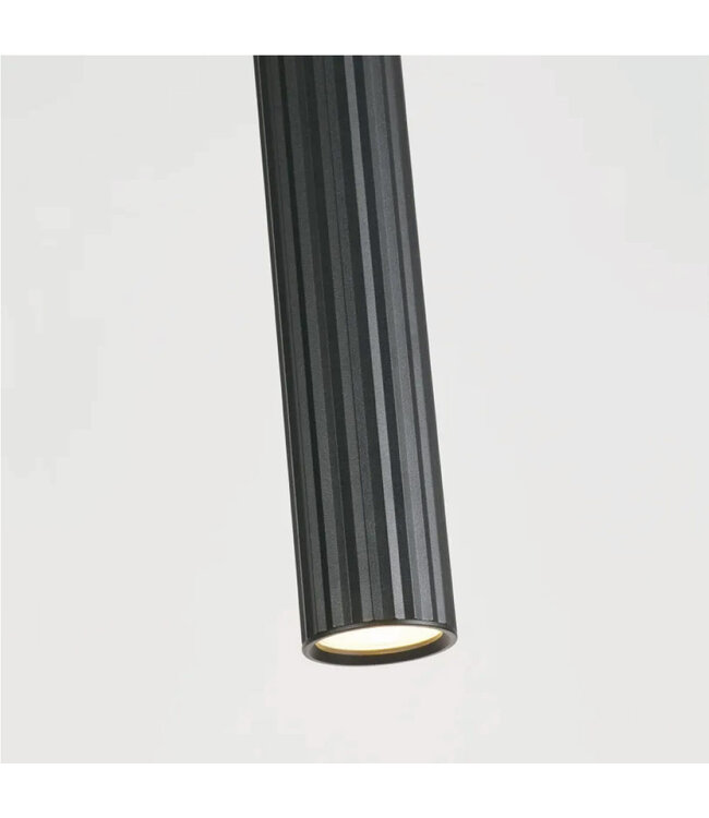 Searchlight Industrielle Pendelleuchte Anna 1L - Sandschwarz