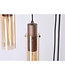 Searchlight Elegante Pendelleuchte Sweden II 8L Vide - Bernstein/Mokka