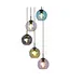 Searchlight Design Pendelleuchte Mardi Gras II 5L Vide - Multicolor