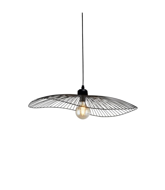 Searchlight Moderne Pendelleuchte Wave - Schwarz