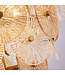 Searchlight Elegante Pendelleuchte Wagon Wheel 9L - Bronze/Bernstein