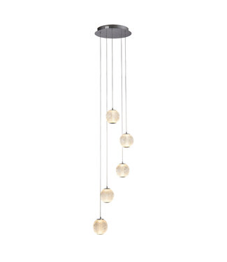 Searchlight Pendelleuchte Allure 5L Vide - Chrom