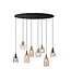 Searchlight Elegante Pendelleuchte Divine 8L - Mehrfarbig