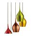 Searchlight Design Pendelleuchte Vibrant 5L - Mehrfarbig