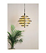 Searchlight Moderne LED Pendelleuchte Hive 5L - Schwarz/Gold