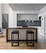 Searchlight Moderne Pendelleuchte Duo 2 3L - Rauchglas/Silber