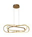 Searchlight Moderne LED-Pendelleuchte Clip - Gold