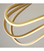 Searchlight Moderne LED-Pendelleuchte Clip - Gold