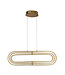 Searchlight Moderne LED-Pendelleuchte Clip - Gold
